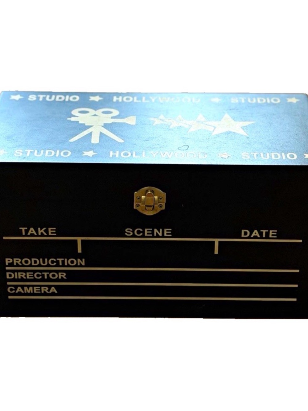 Hobby Lobby Black Hollywood Clapperboard Storage Box